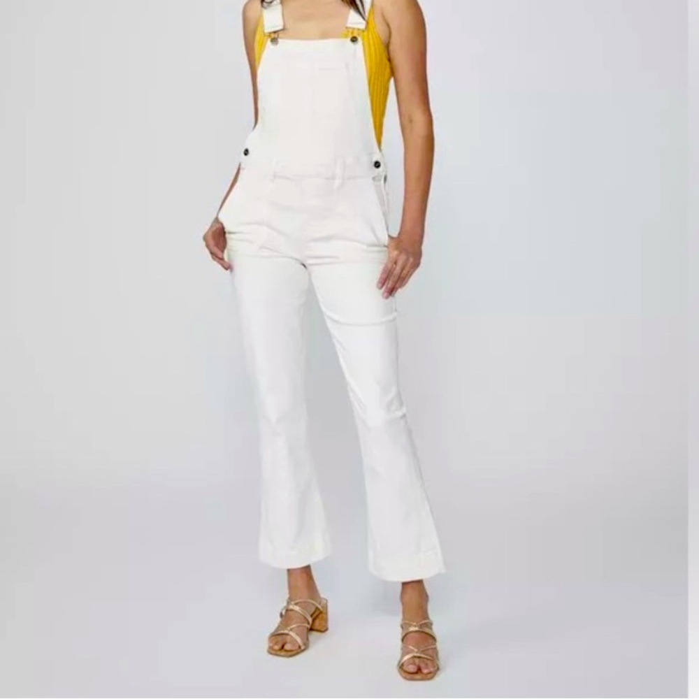 Paige overalls white size 26
